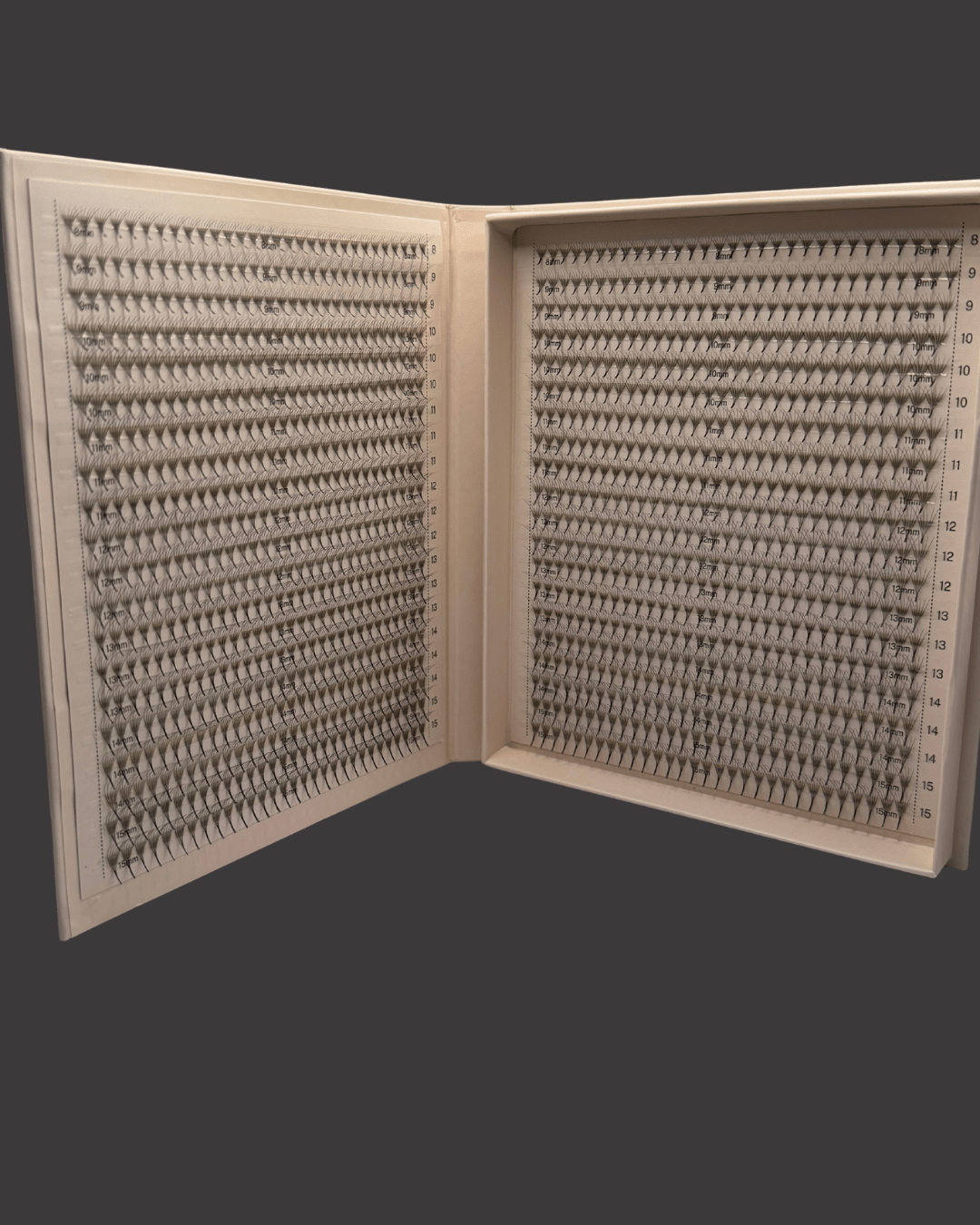 Flexi Bottoms - 1200 Pro made Loose Bottom Fans 6D - What the Fluff! Lashes and Brows