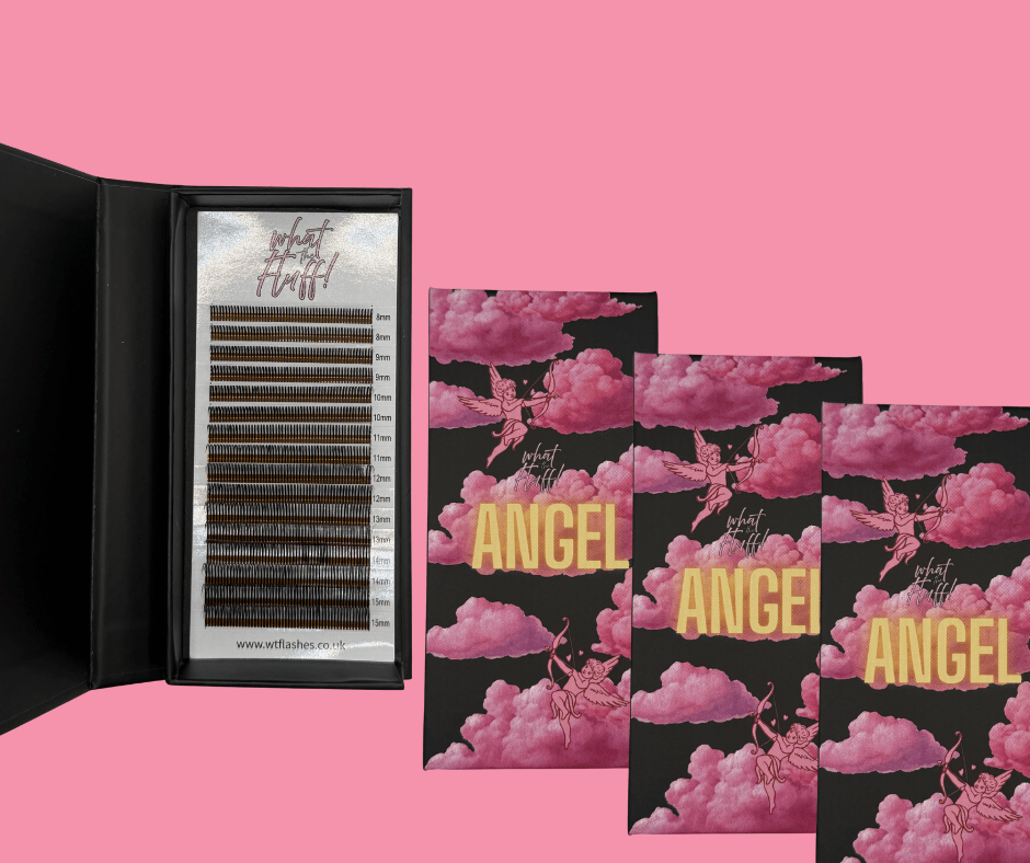 Premade Angel Lashes - What the Fluff! Lashes and Brows